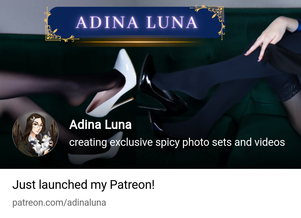 Adina Luna | creating exclusive spicy photo sets and videos | Patreon