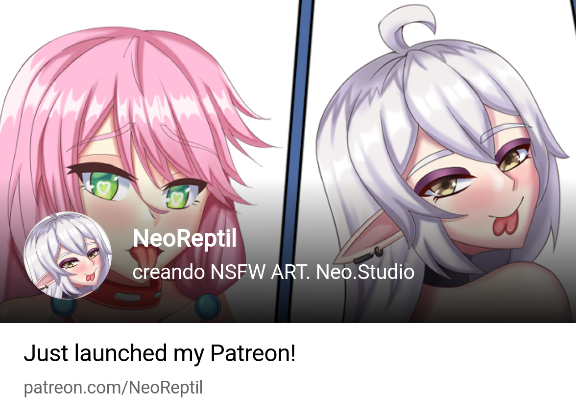 NeoReptil | creando NSFW ART | Patreon