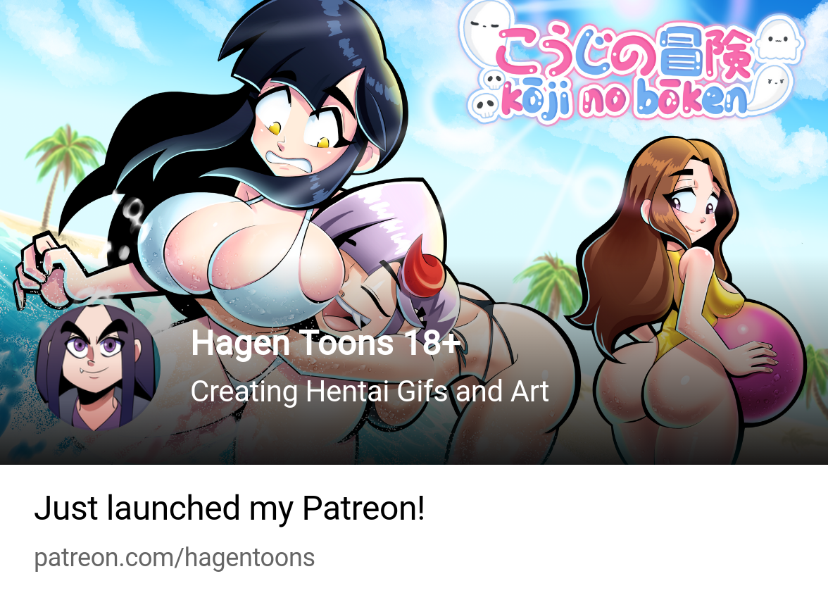 Hagen Toons 18+ | Creating Hentai Gifs and Art | Patreon