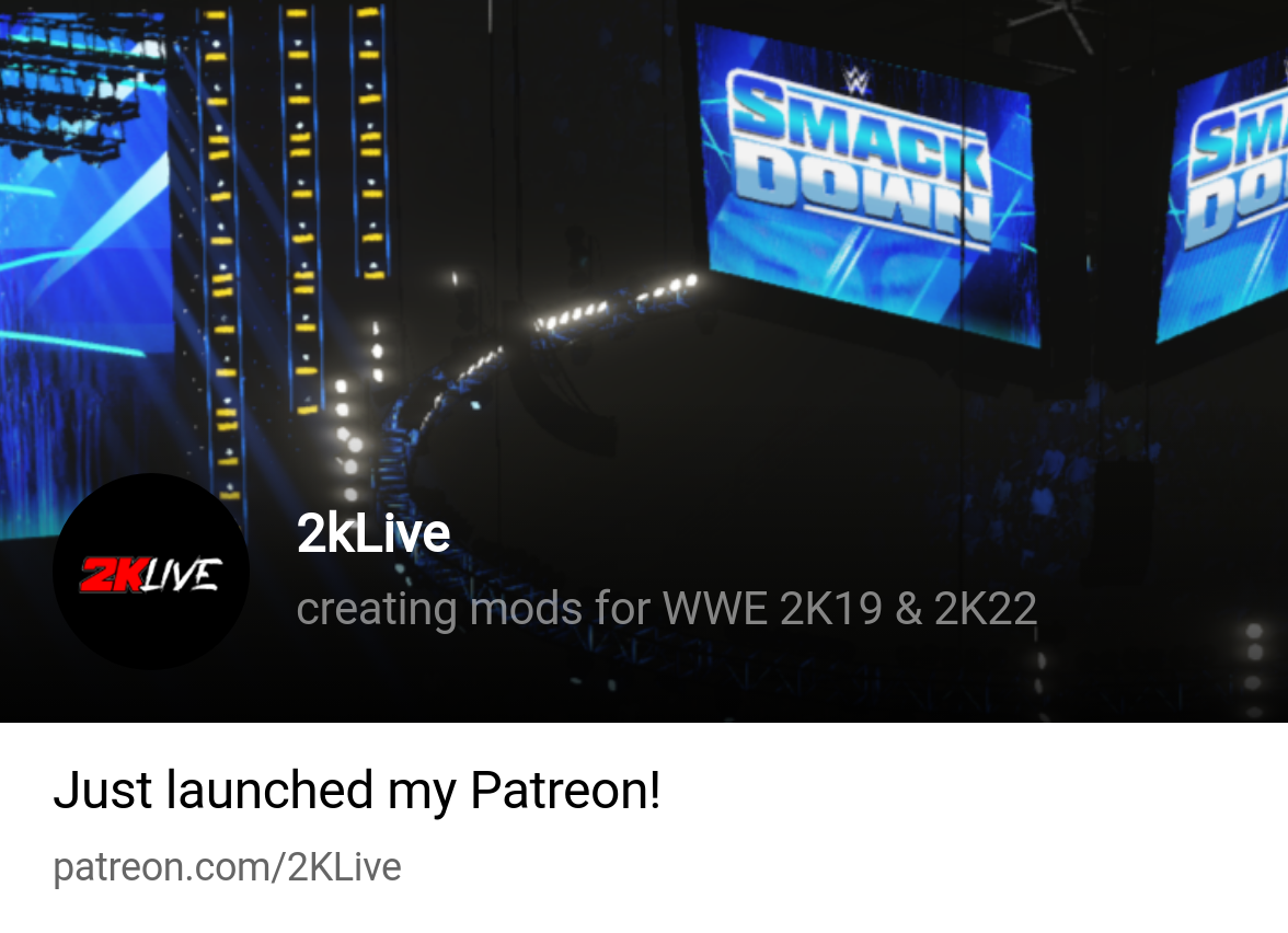 Grix - WWE 2K22 Mod Releases  𝙋𝙖𝙩𝙧𝙚𝙤𝙣 - Mod Releases 