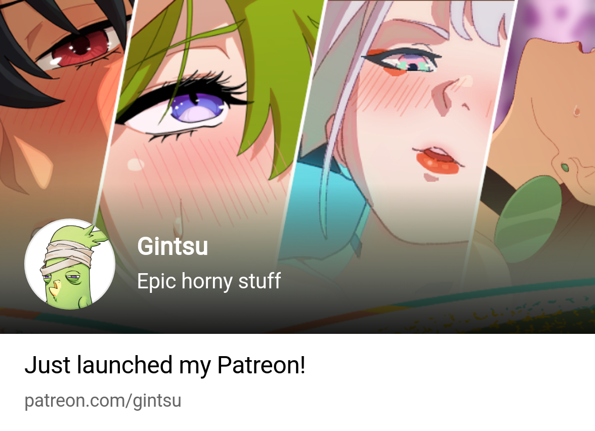 Gintsu | Epic horny stuff | Patreon