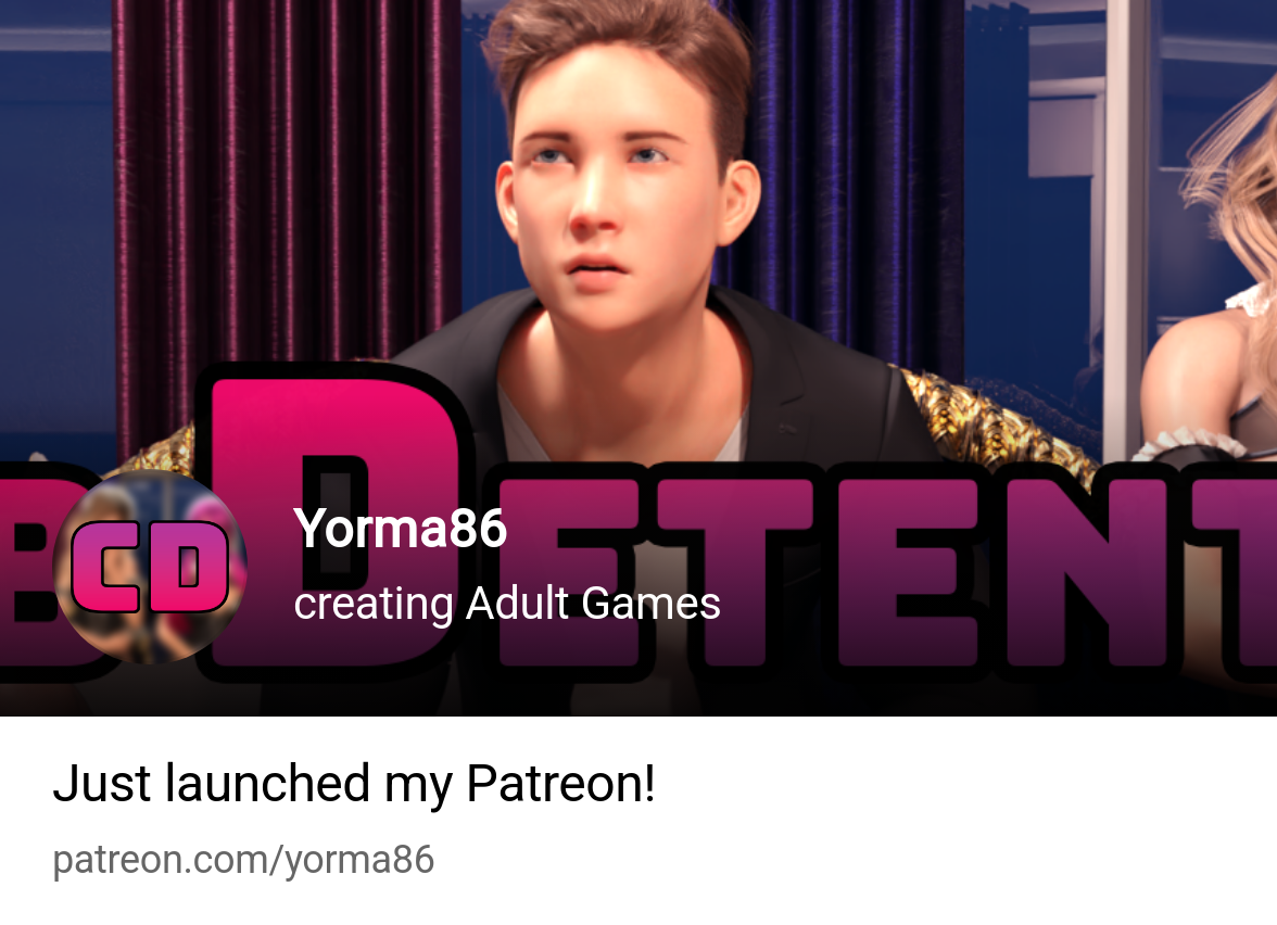 Yorma86 | creating Adult Games | Patreon