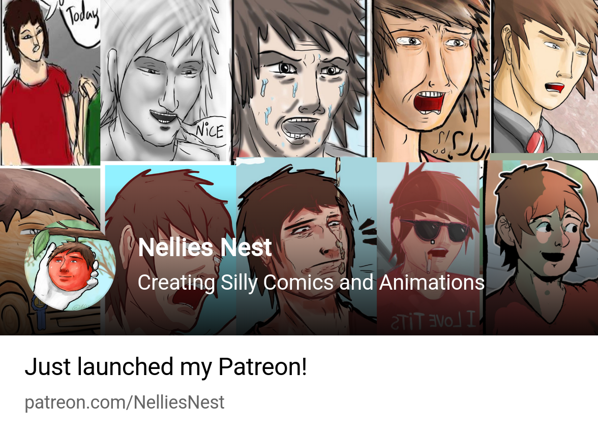 Nellies Nest | Creating Daily Silly Comics | Patreon