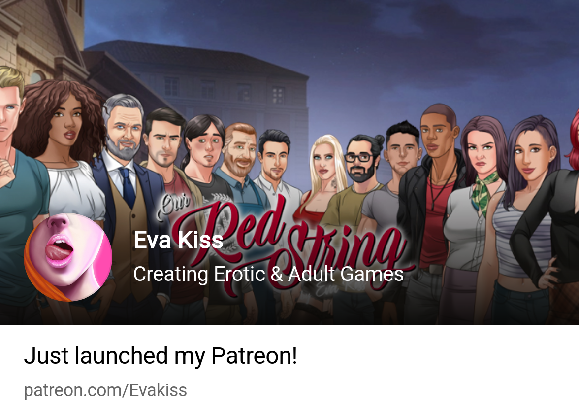 Eva Kiss | Creating Erotic & Adult Games | Patreon