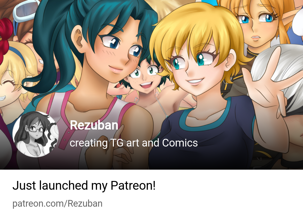 Rezuban | creating TG art and Comics | Patreon