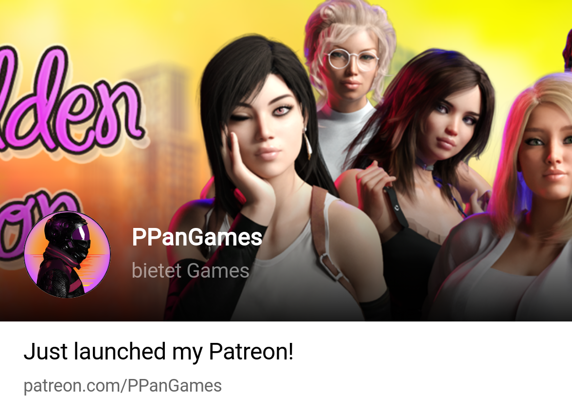 PPanGames | bietet Games | Patreon