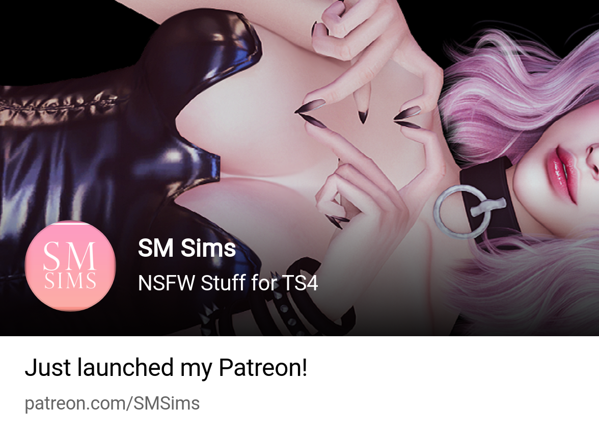 SM Sims | NSFW Stuff for TS4 | Patreon