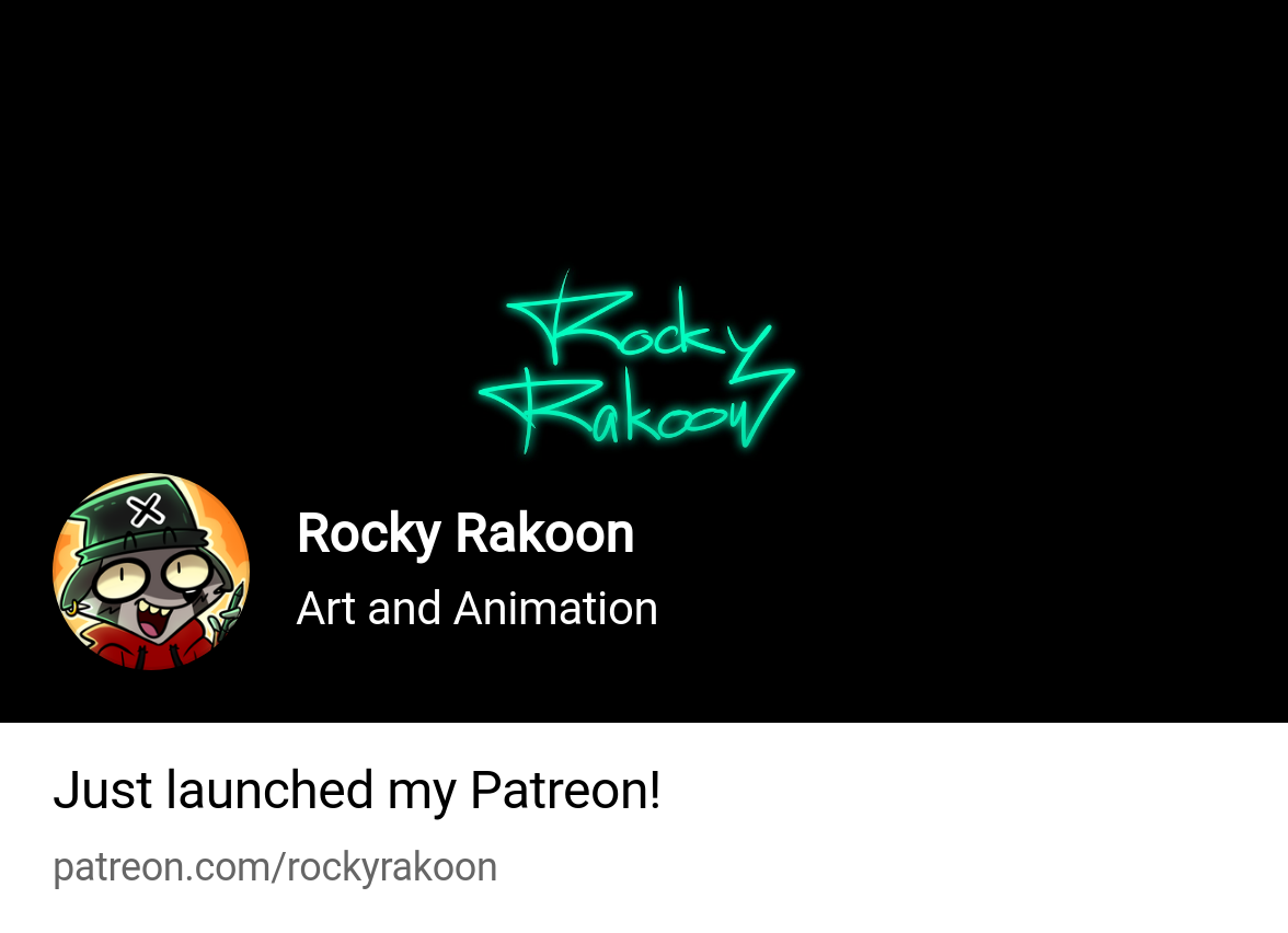 Rocky Rakoon | Art and Animation | Patreon