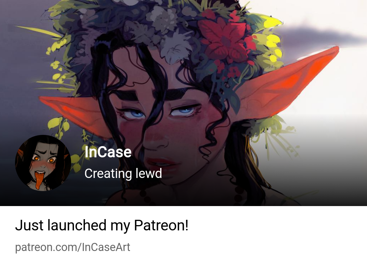 InCase | Creating lewd | Patreon