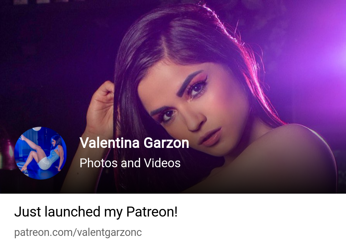 Valentina Garzon | Photos and Videos | Patreon