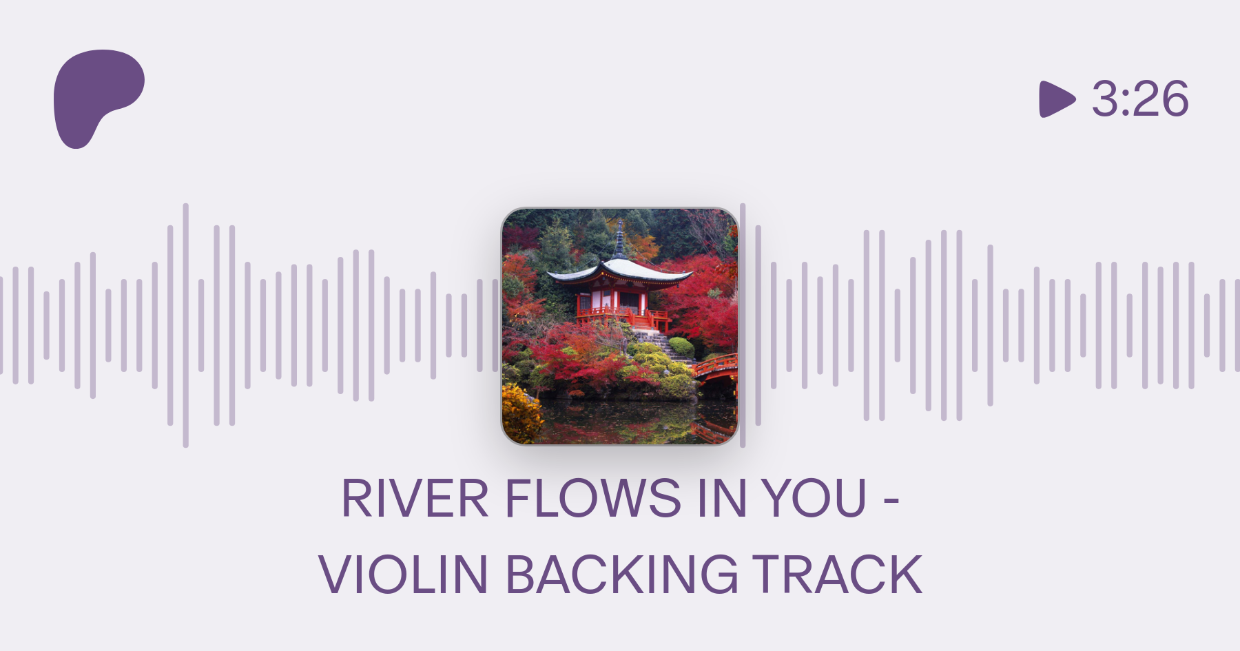 River Flows In You Violin Backing Track Theonlineviolintutor On Patreon