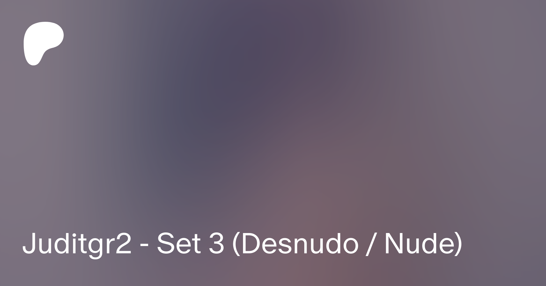 Juditgr2 - Set 3 ( Desnudo  Nude ) | Patreon