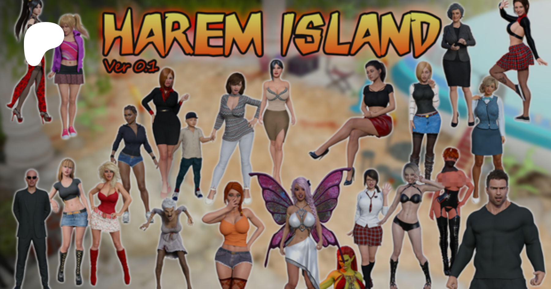 Harem Island 0.1 is Available! | Patreon