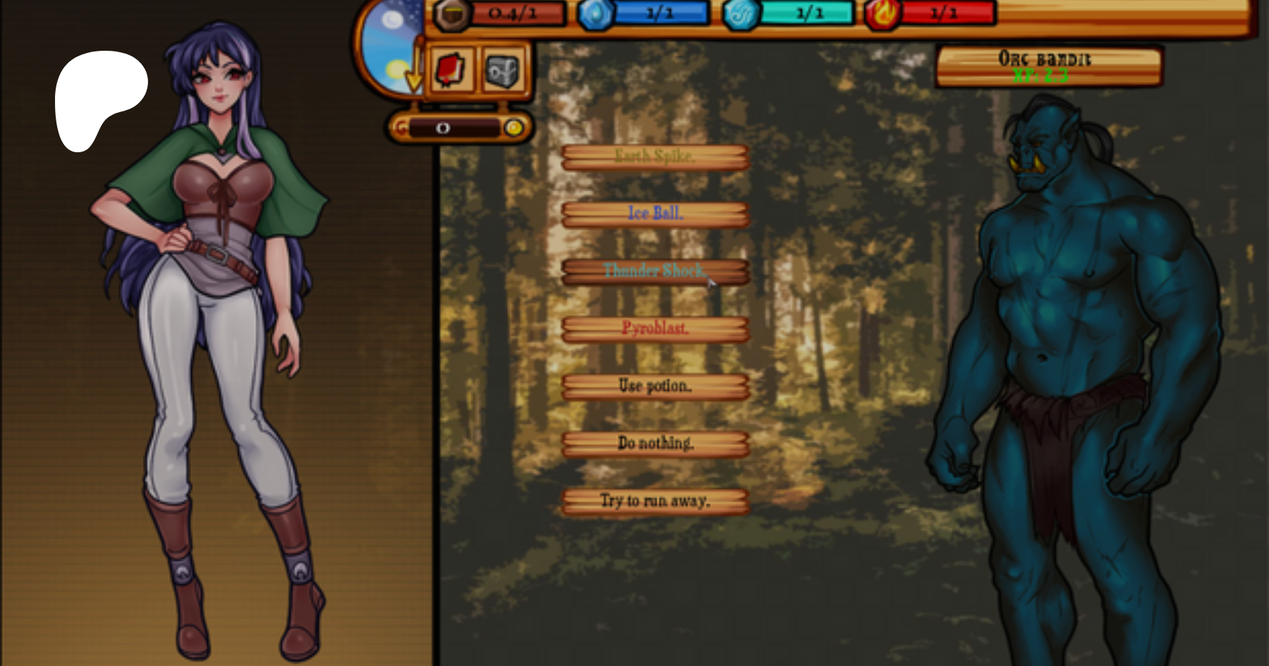 Raven's Quest combat system. | Patreon