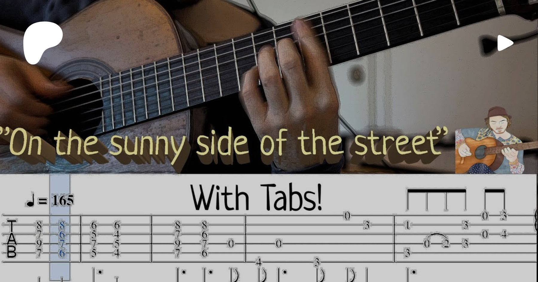 On The Sunny Side Of The Street Pdf Tab Notation Lucas Brar On Patreon