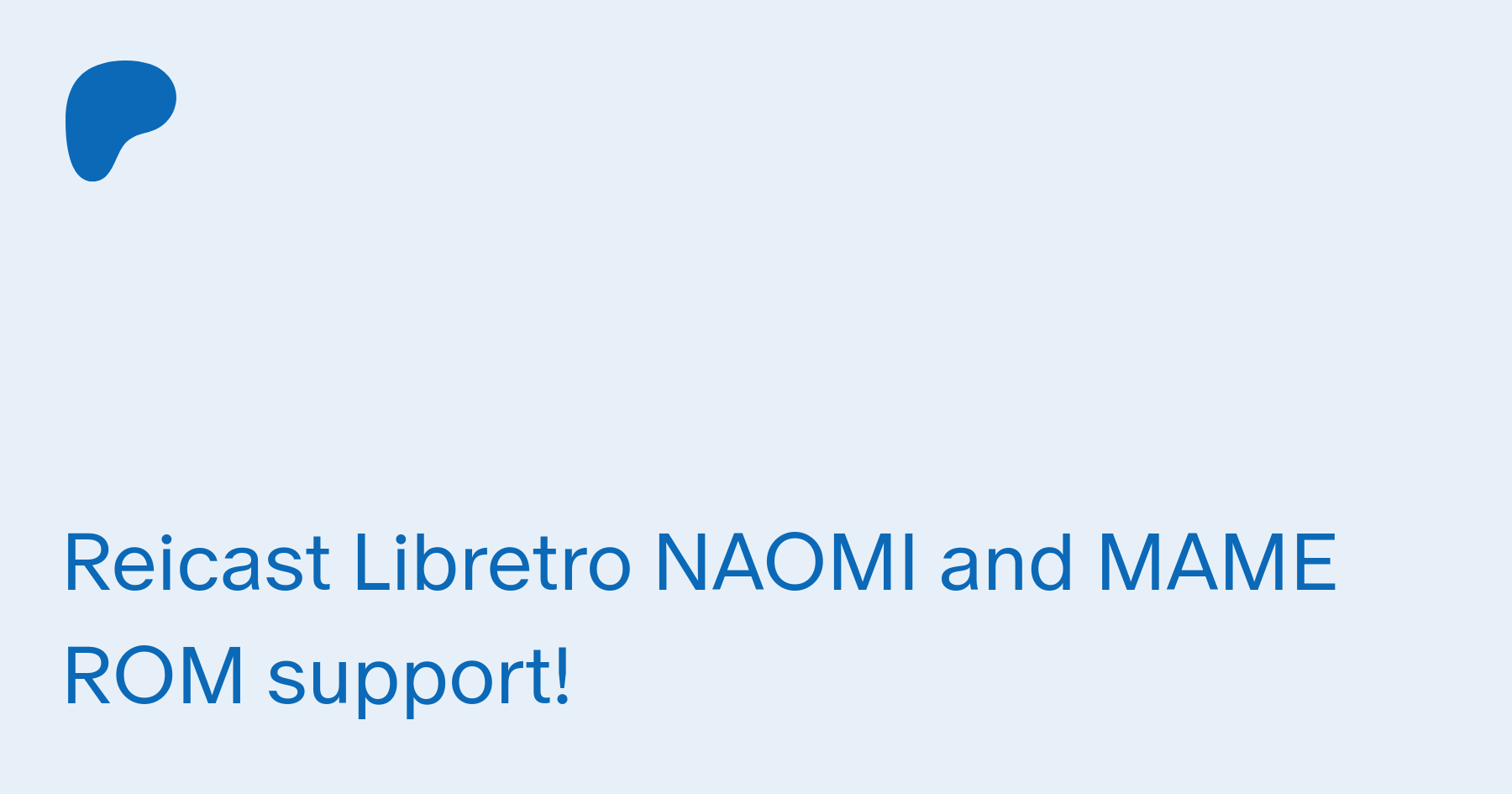 Reicast Libretro Naomi And Mame Rom Support Libretro On Patreon