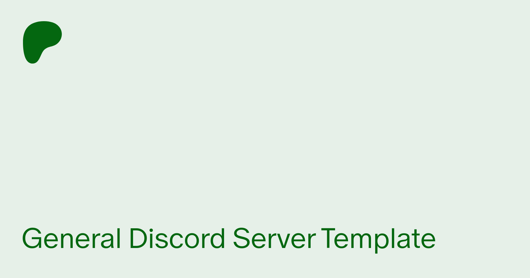 A Discord Server Template for your Tabletop Role Play Game