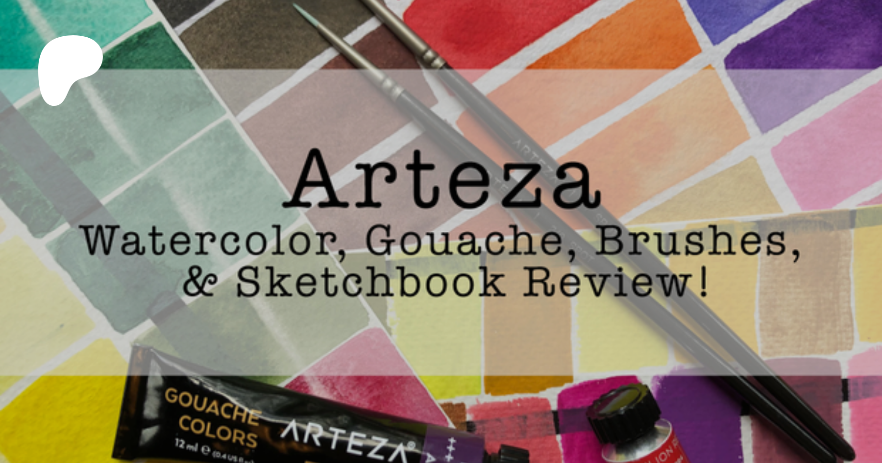 BIG Arteza Review! Gouache, Watercolors, Sketchbooks, AND Brushes!