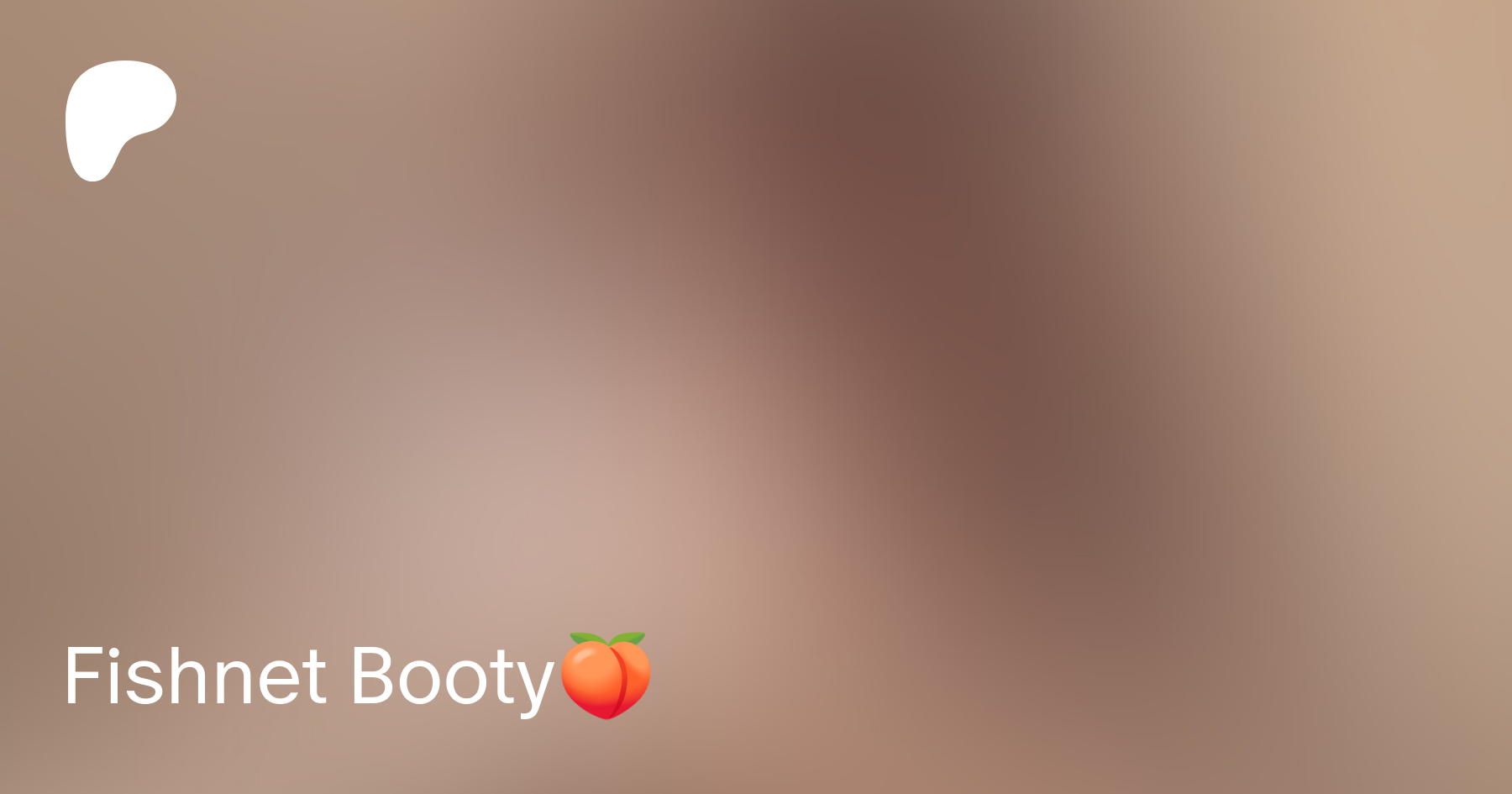 Fishnet Booty🍑 | Patreon
