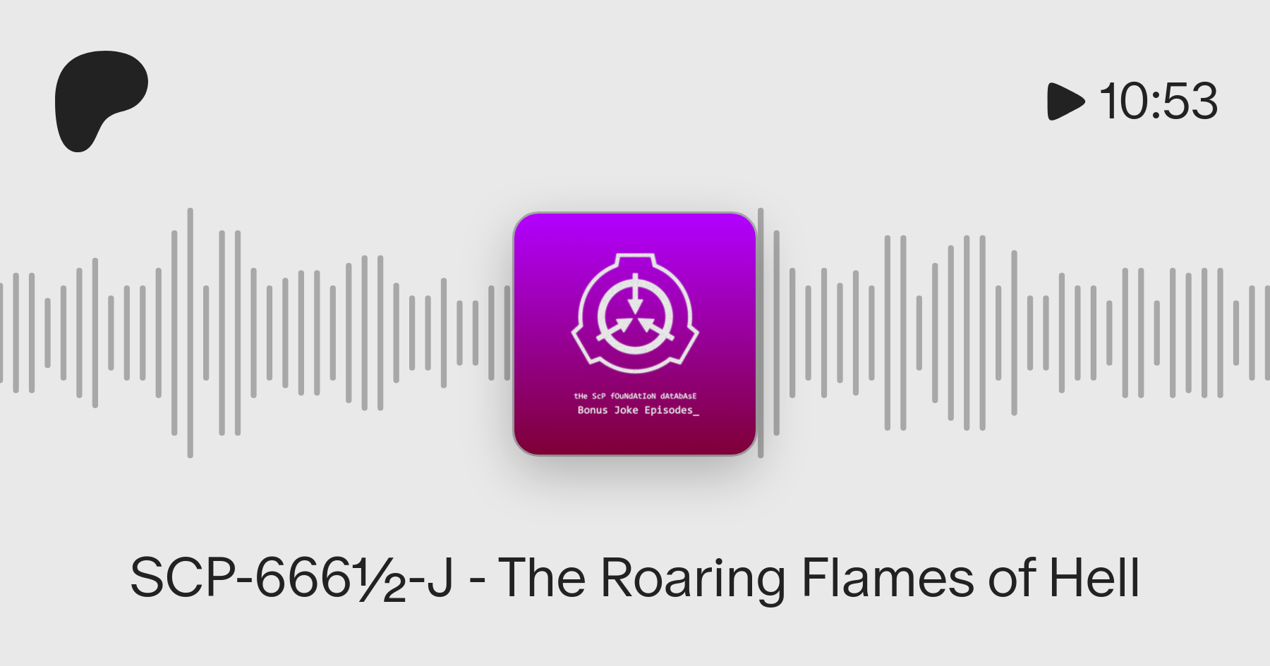 SCP-666-½-J The Roaring Flames of Hell