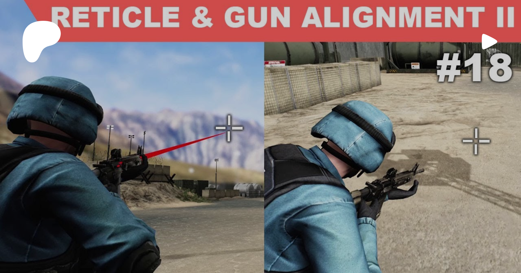 Unreal Third Person Shooter 18 Aim Down Sight Align Gun And Reticle Ii Codelikeme On Patreon