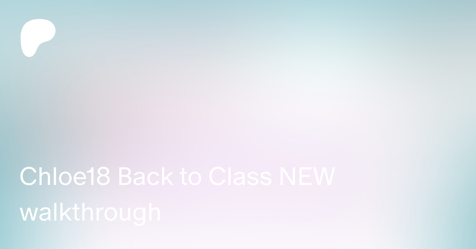 Chloe18 Back to Class NEW walkthrough | Patreon