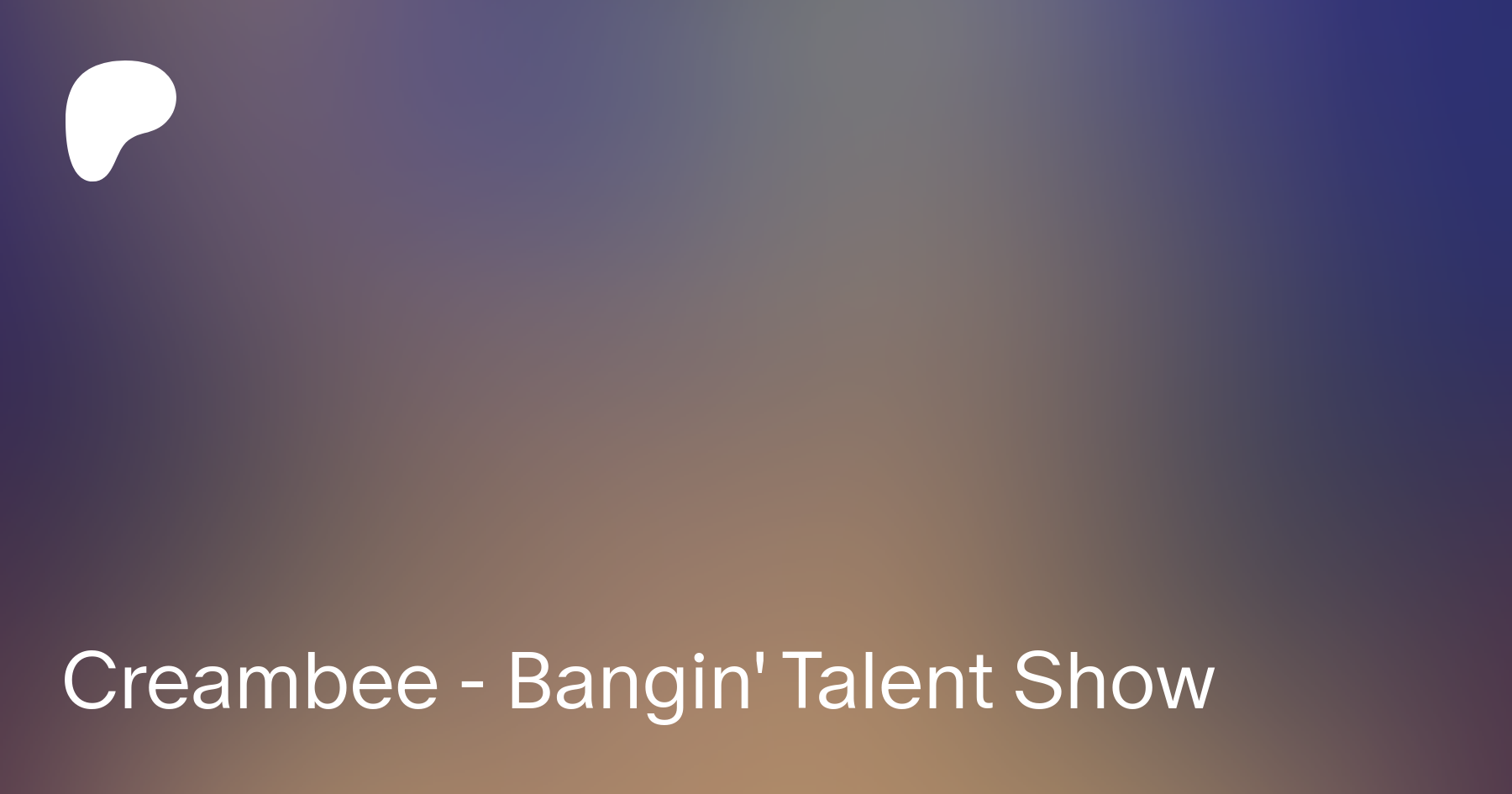 Bangin talent show