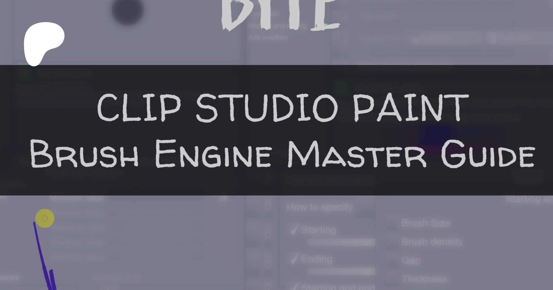 Clip Studio Paint - Brush Engine Master Guide