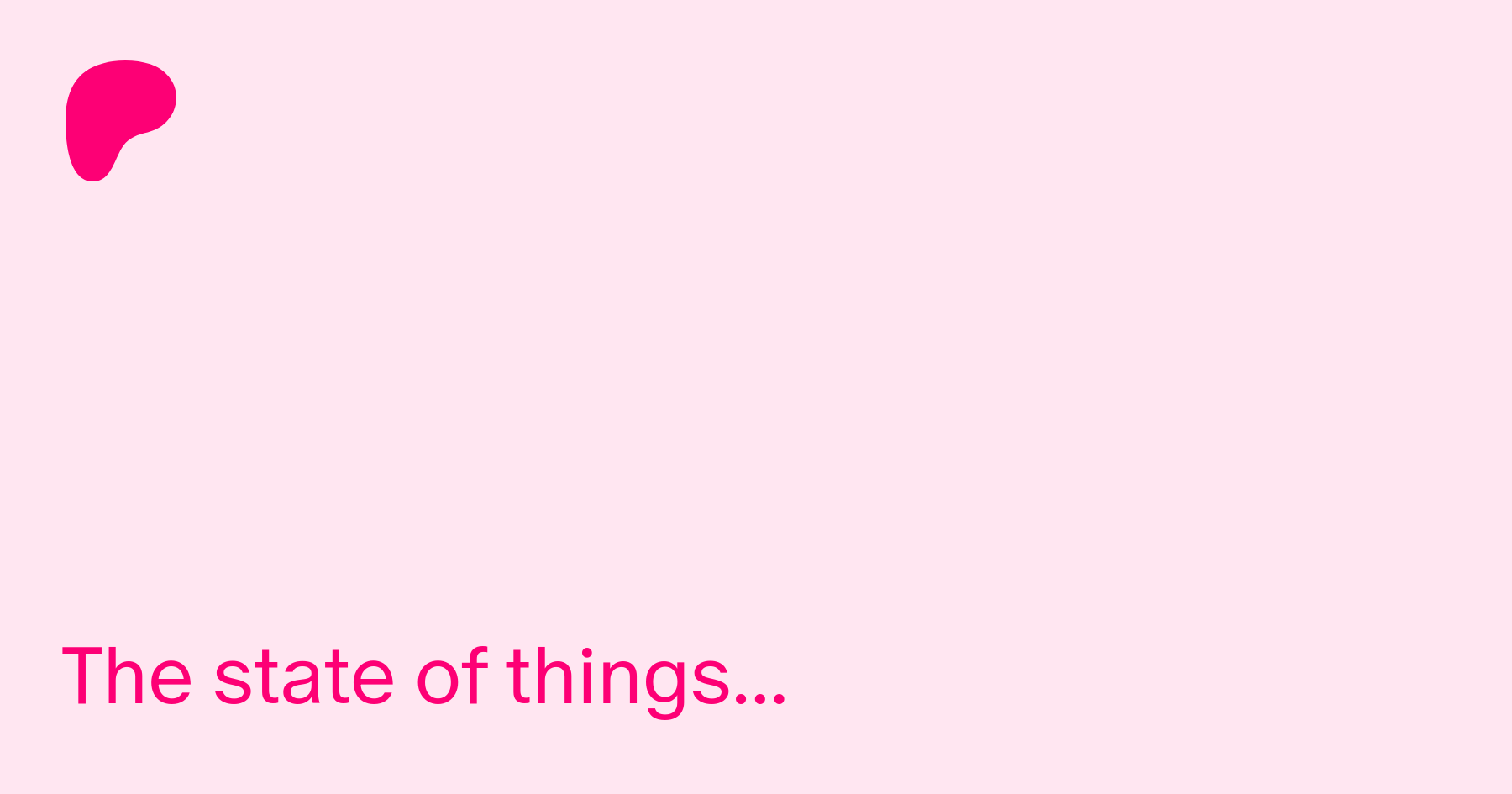 The state of things... | Patreon