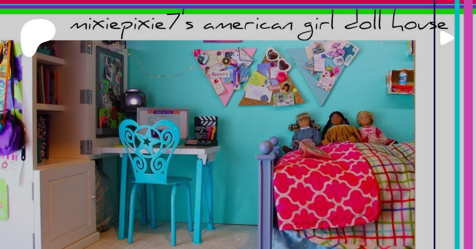 american girl doll house tour 2019
