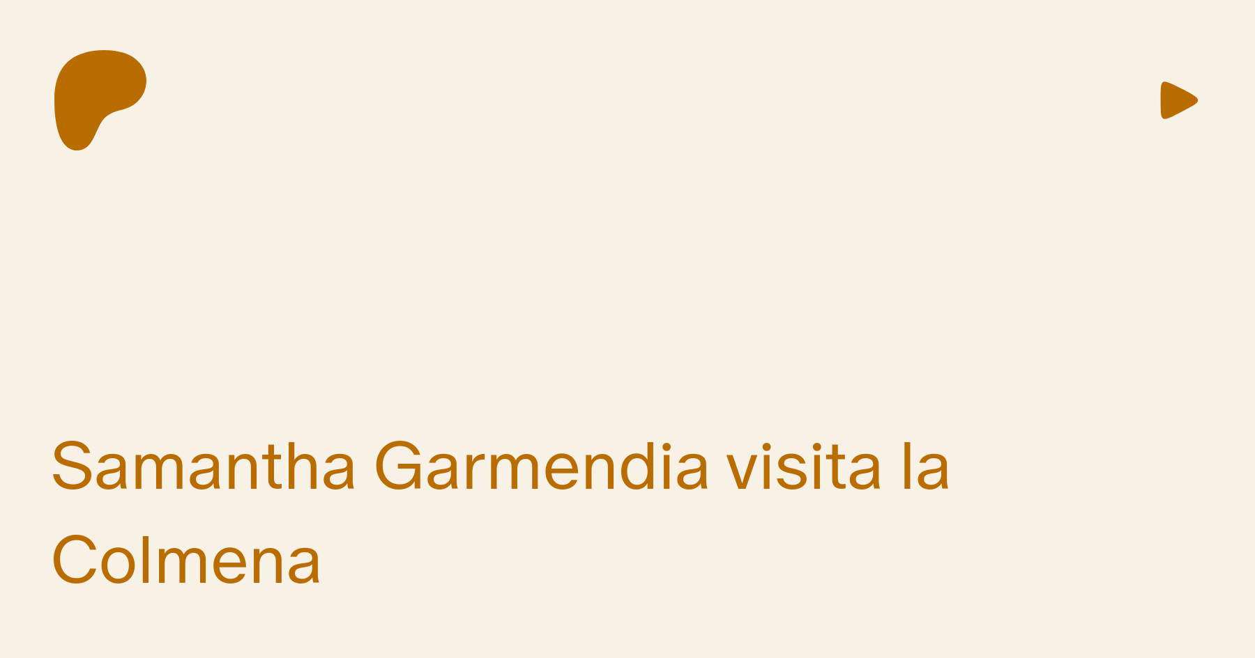 Samantha Garmendia visita la Colmena | Patreon