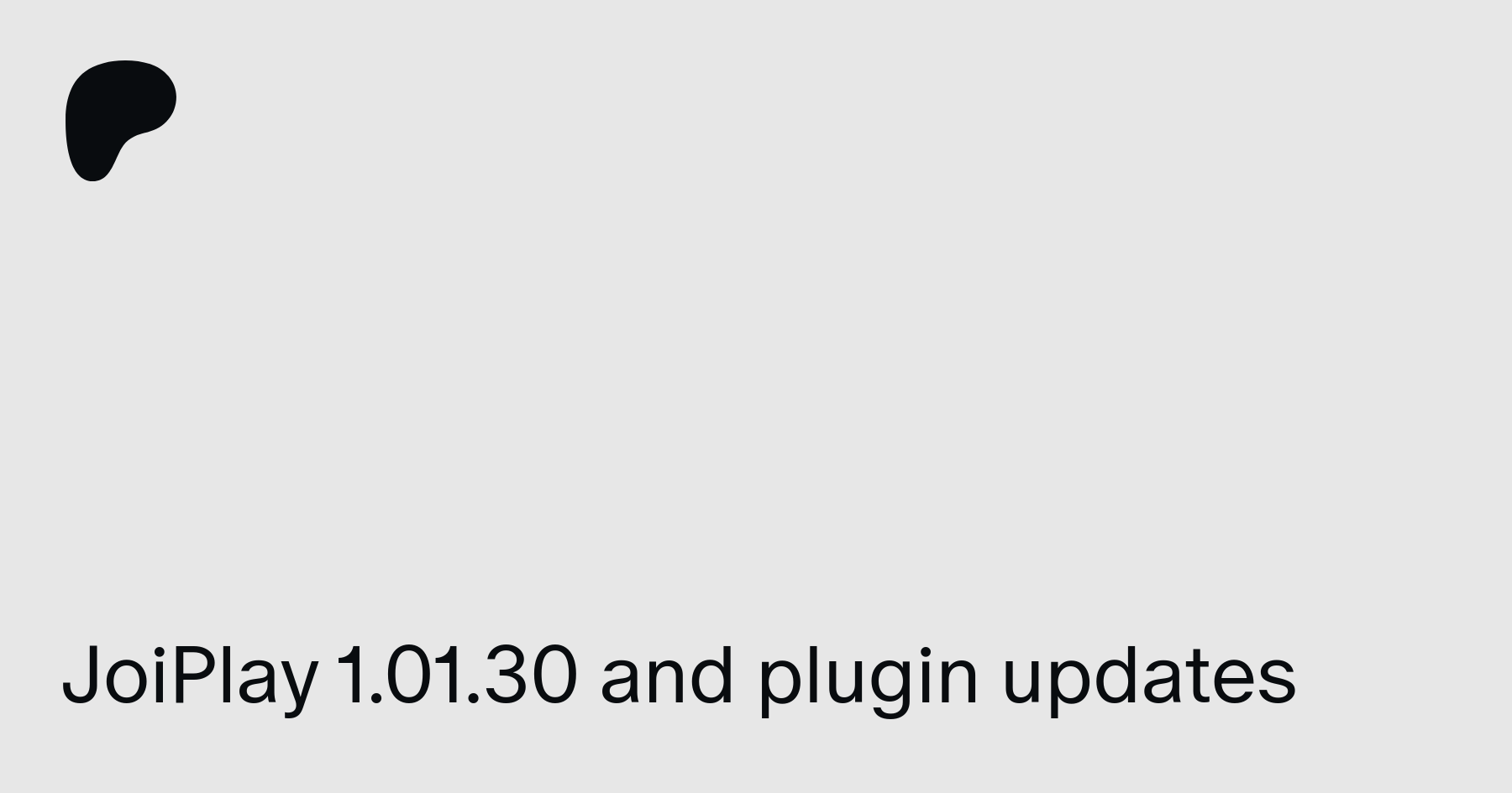 JoiPlay 1.01.30 and plugin updates | Patreon