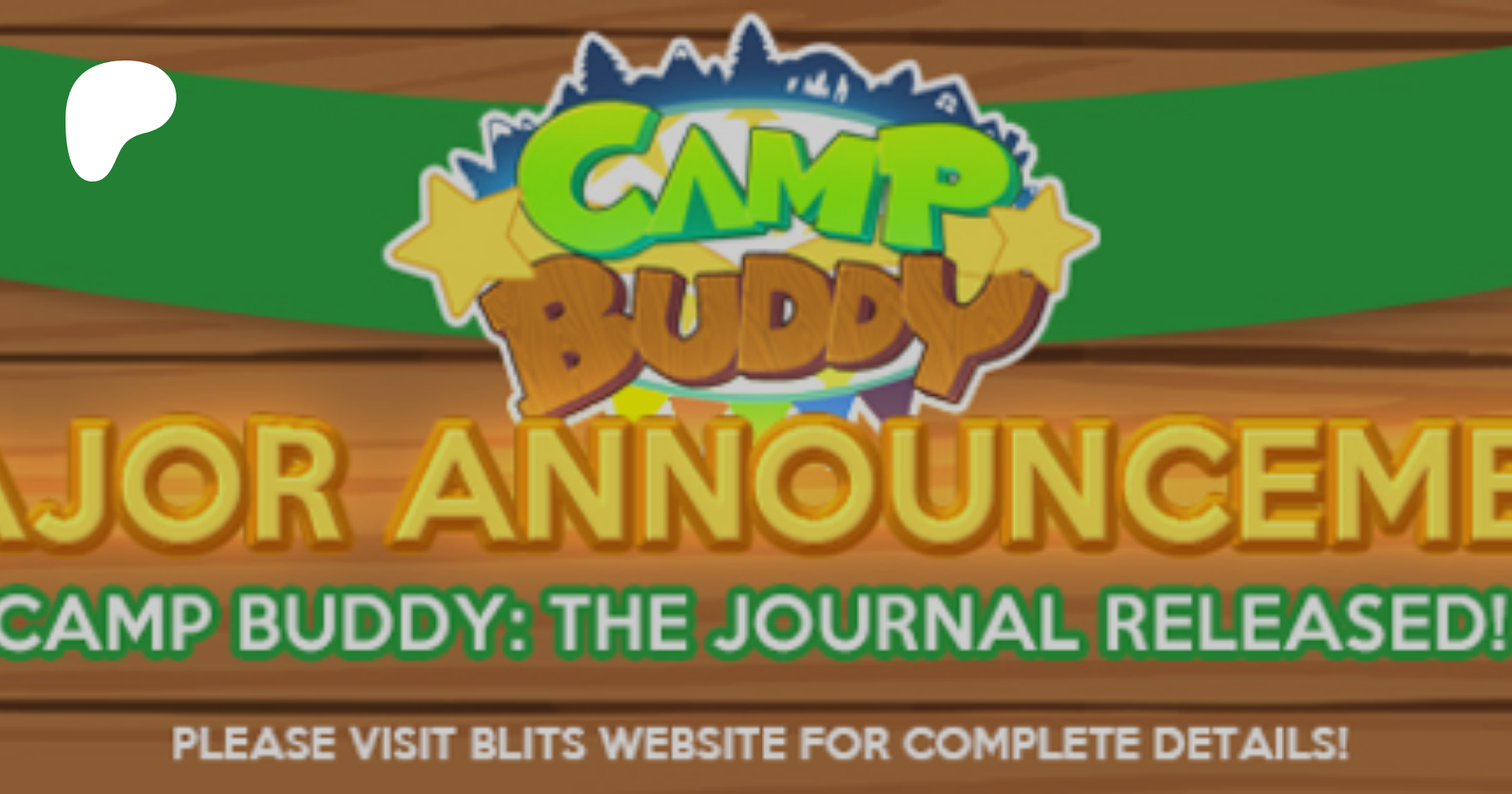 Camp Buddy: The Journal Released! | Patreon