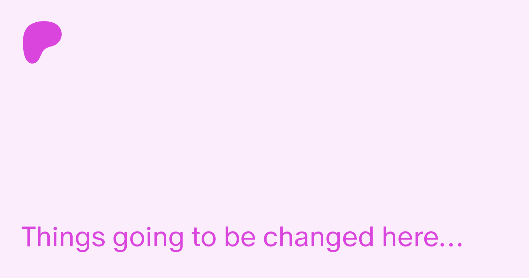 Things going to be changed here… | Patreon
