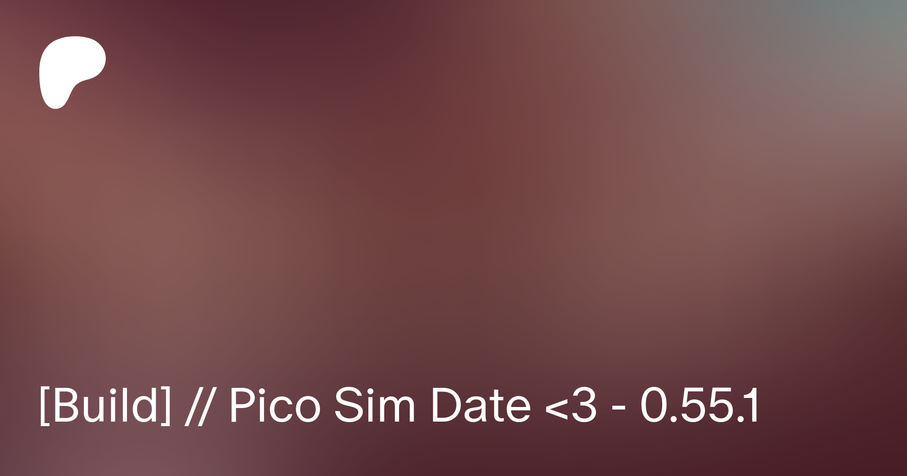 Pico sim date