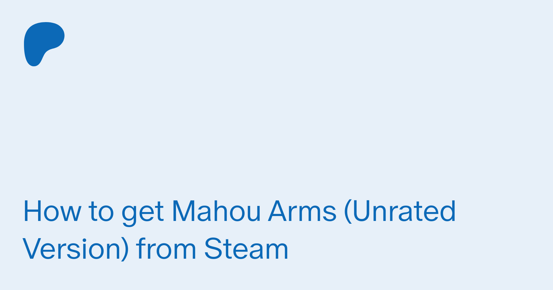 Mahou Arms on Steam
