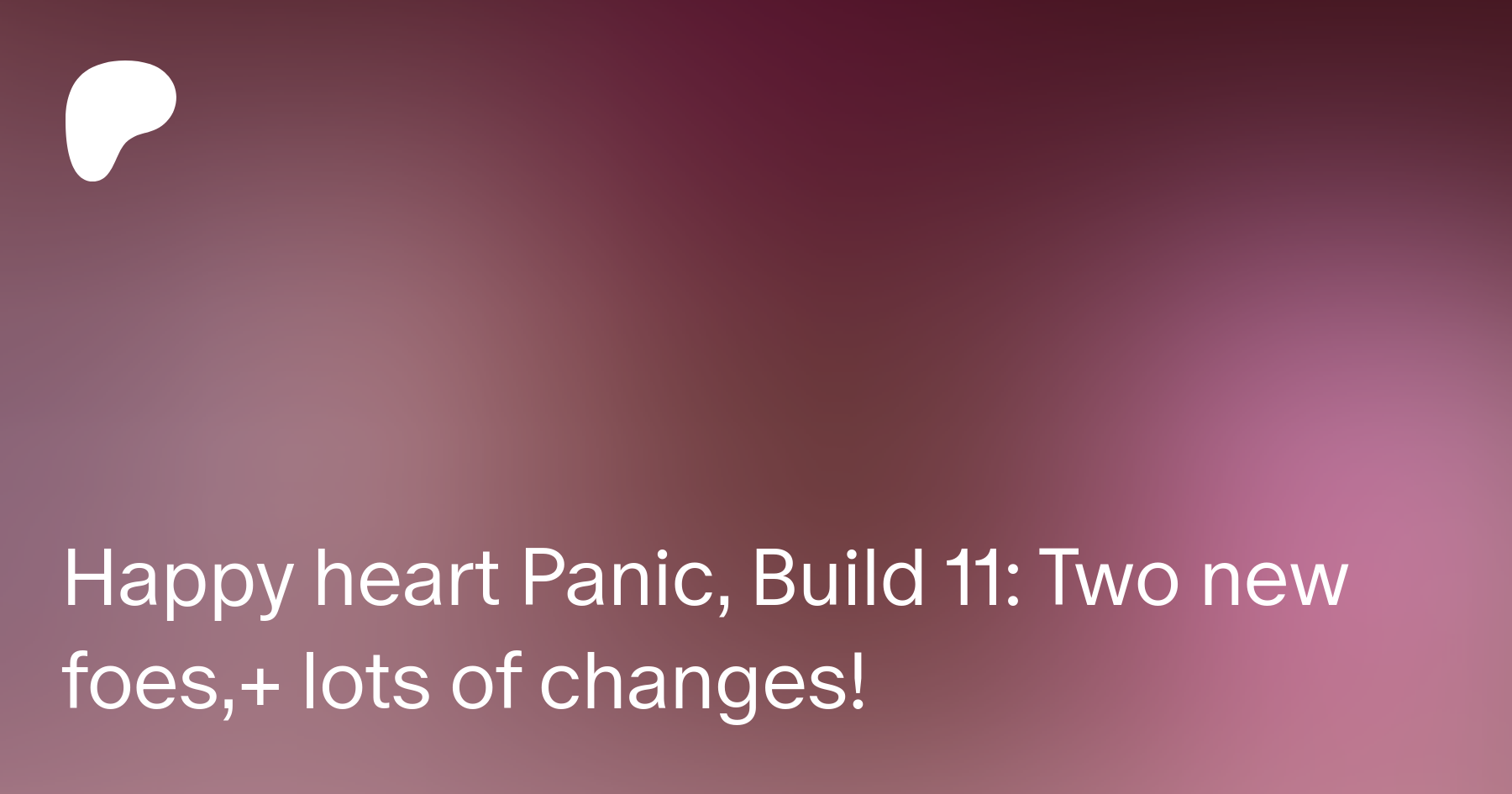 Happy heart panic patreon