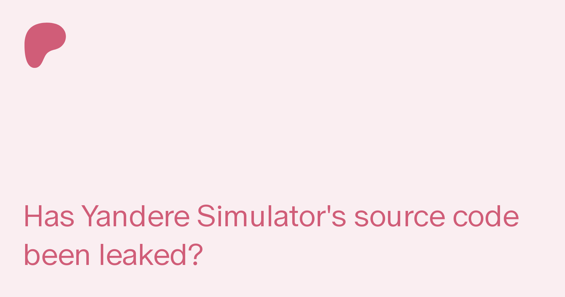 Has Yandere Simulator S Source Code Been Leaked Yanderedev On