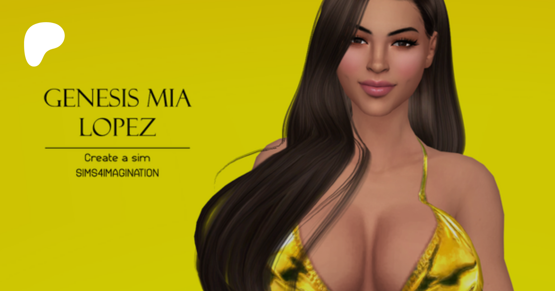 Sims 4 CAS: Genesis Mia Lopez | Patreon
