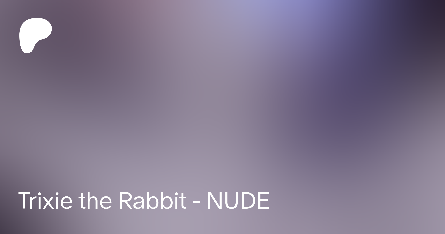 Trixi rabbit nackt