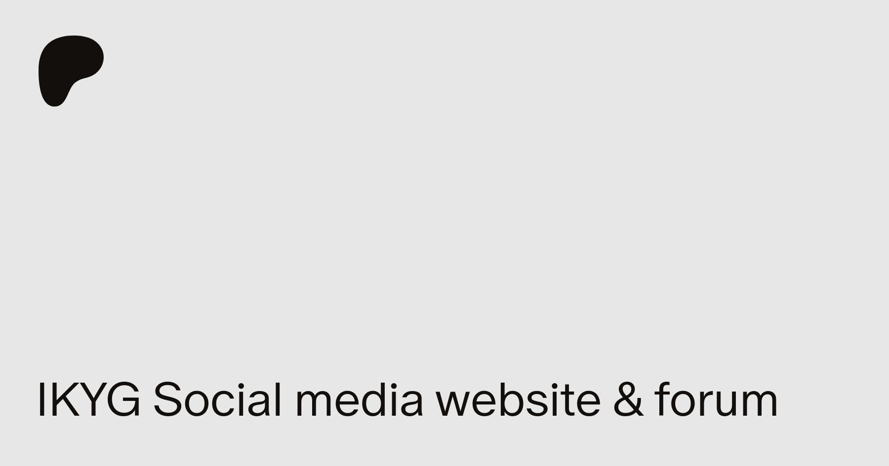 IKYG Social media website & forum | Angel Ramirez-Jordan Patreon