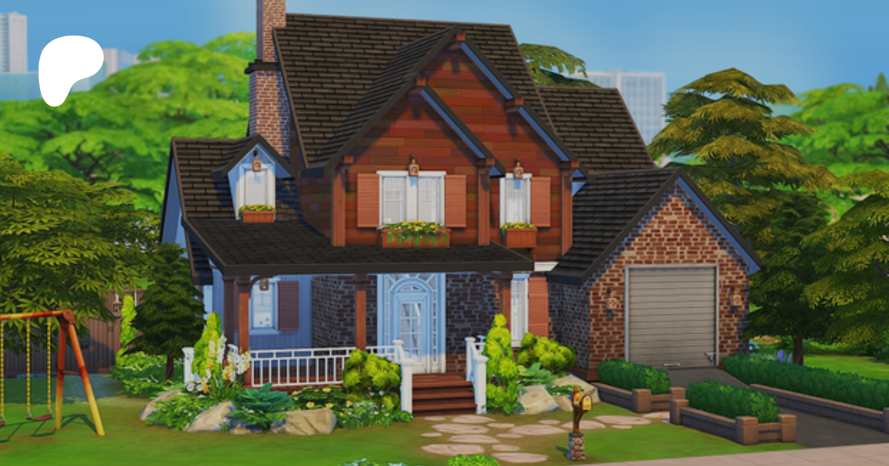 Дома симс 4 64х64. SIMS 4 Suburban House. Cozy House SIMS 4. SIMS 4 cc House. Small Village House SIMS 4.