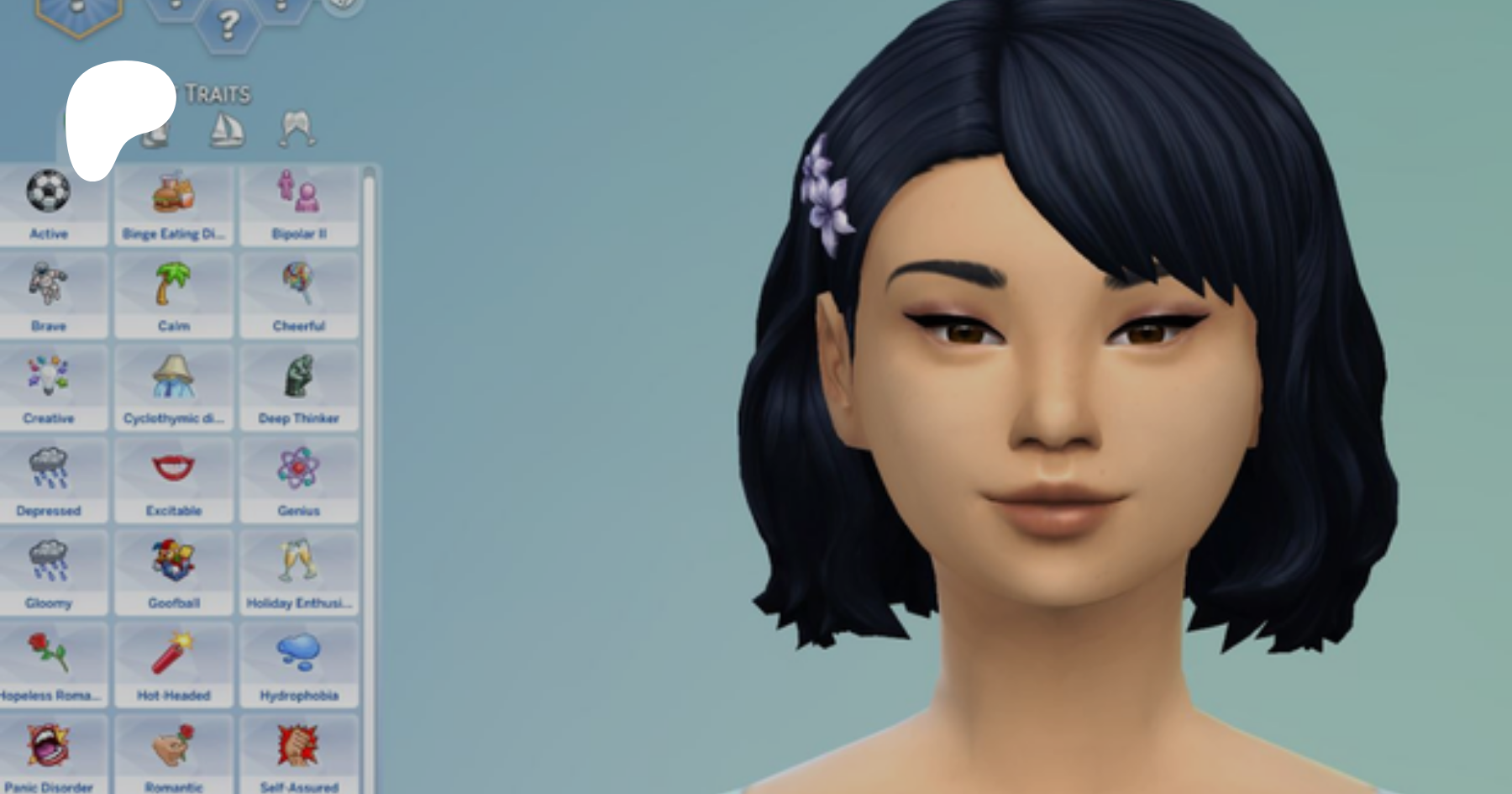 SIMS 4 traits. SIMS 4 depressed. SIMS 4 character traits. SIMS 3 traits.