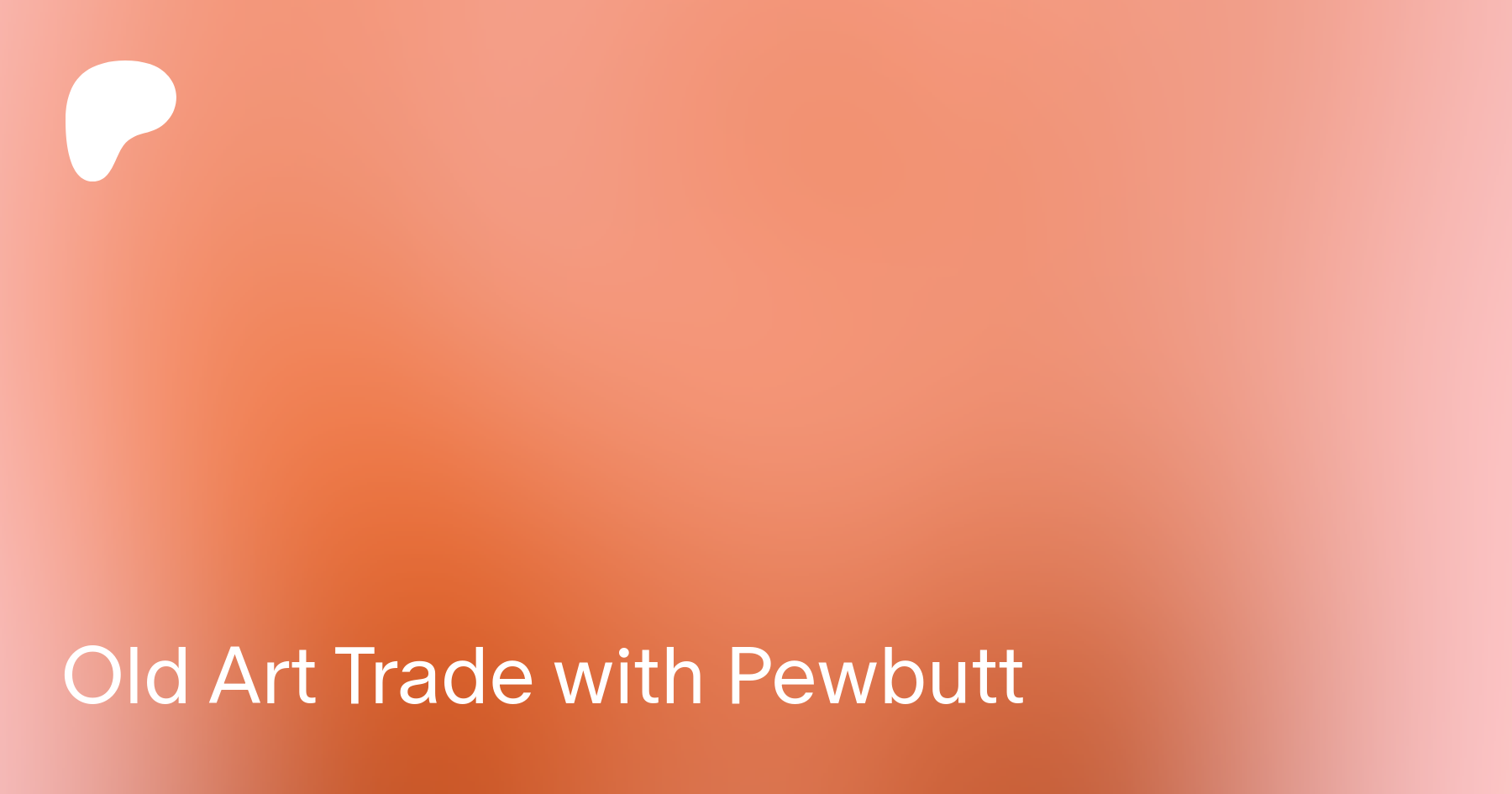Old Art Trade with Pewbutt | Patreon