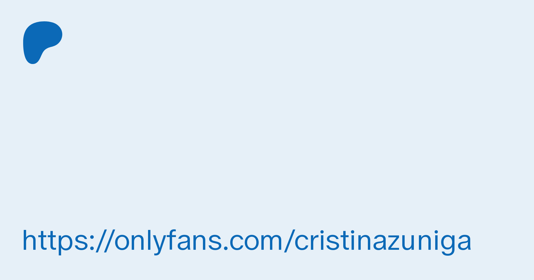 Zuniga only fans cristina The Thicket