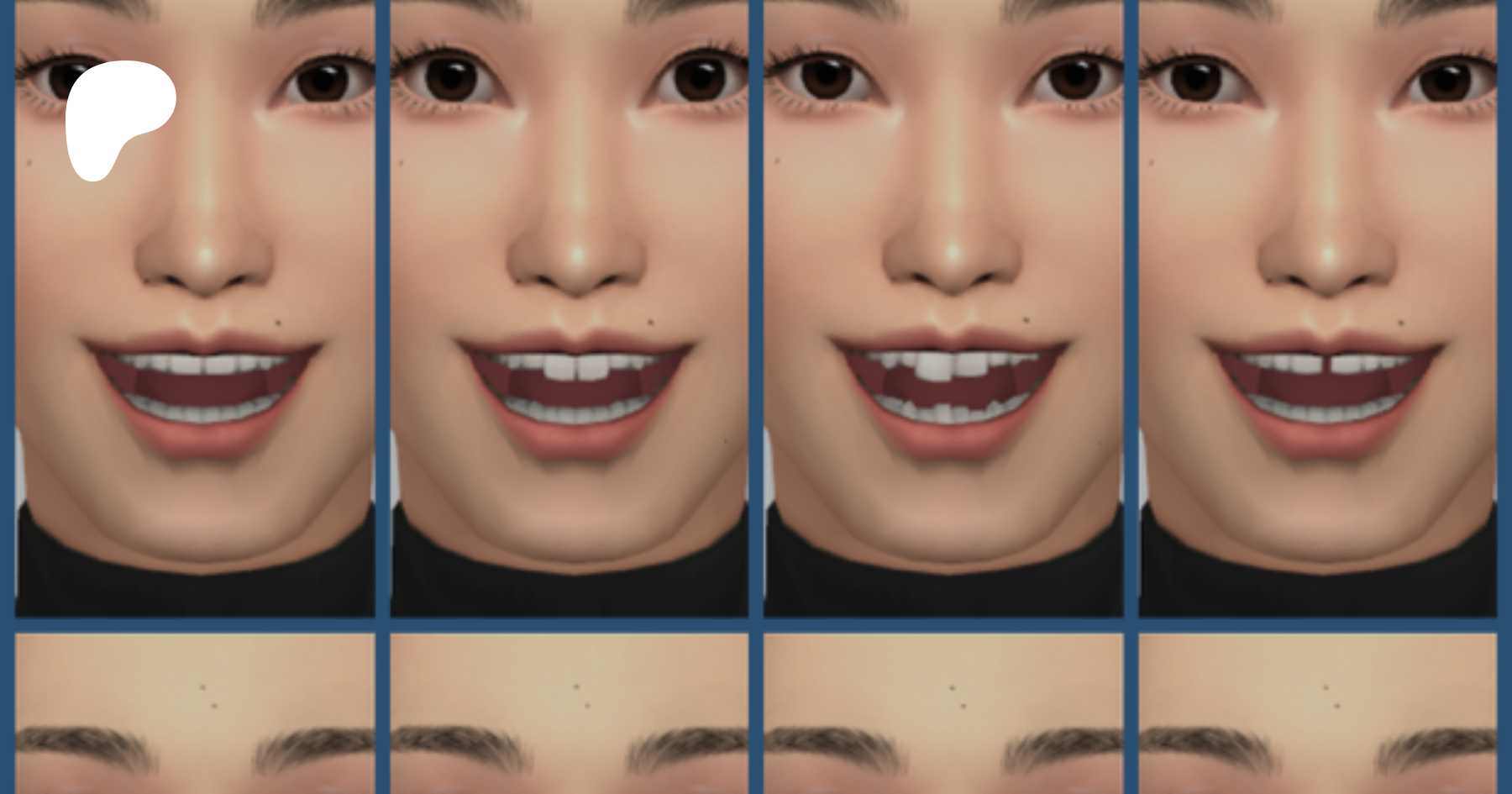 Pearly Whites V.2 Default Replacement Teeth | ice-creamforbreakfast