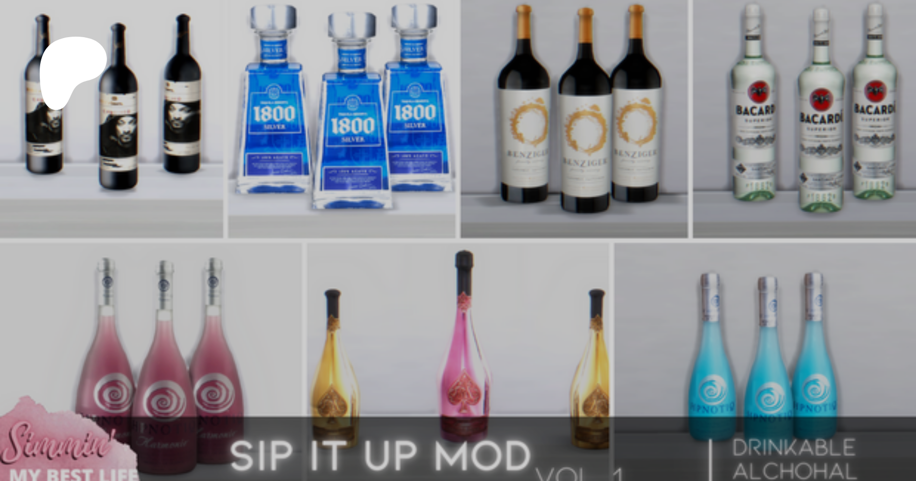 Mod The Sims - Simotized & TheRaven Sippy Cup Recolours