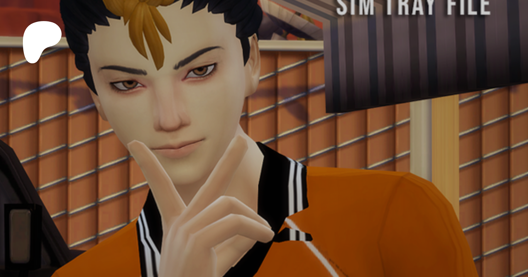 The Sims Resource - Hair Nishinoya Yuu