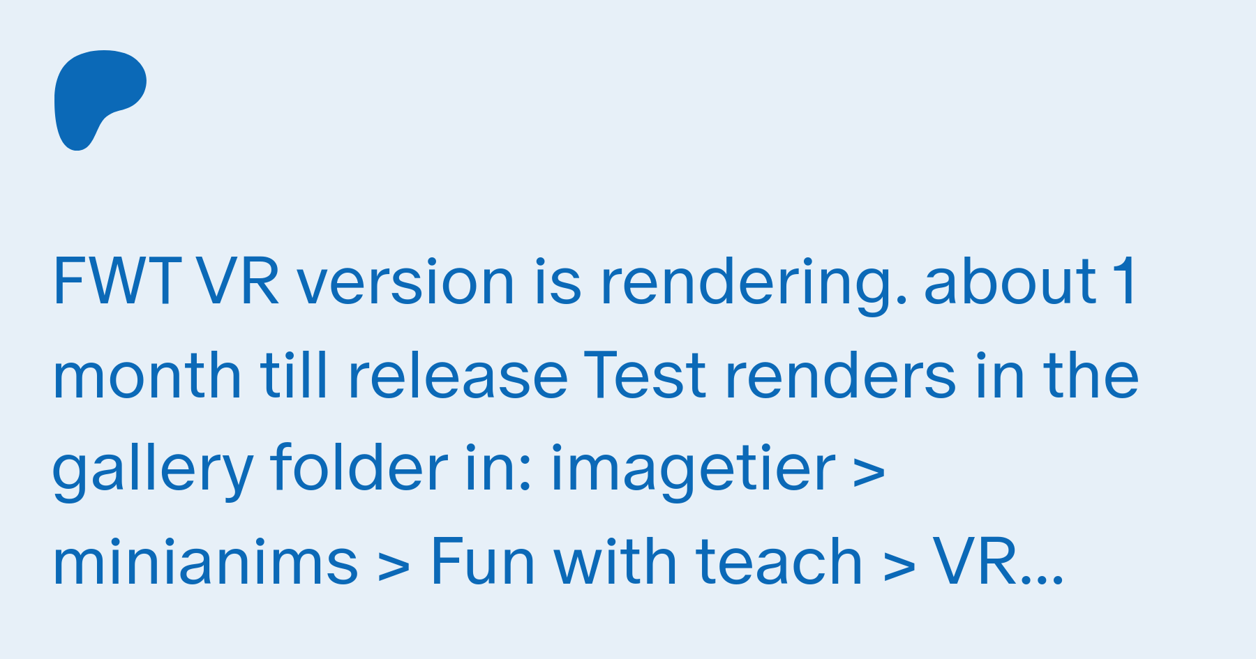 Fun with Teach VR180 - Test renders Patreon 