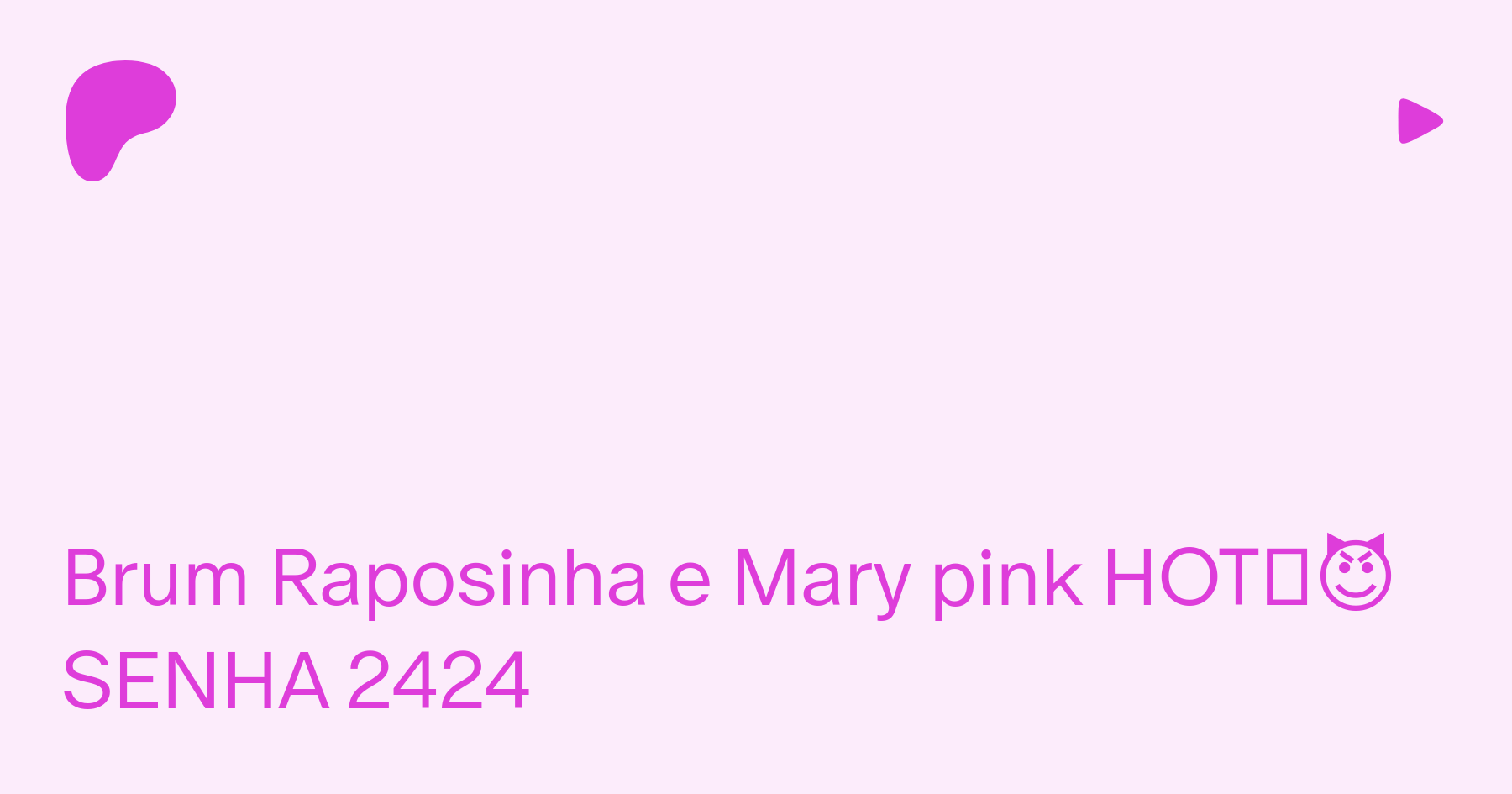 Mary pink pelada